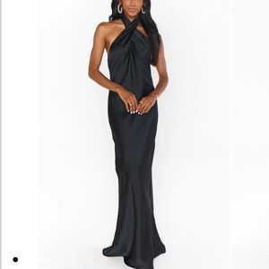 Show Me Your Mumu Jasmine Halter Maxi Dress (size M)